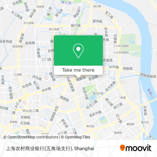 上海农村商业银行(五角场支行) map