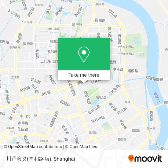 川香演义(国和路店) map