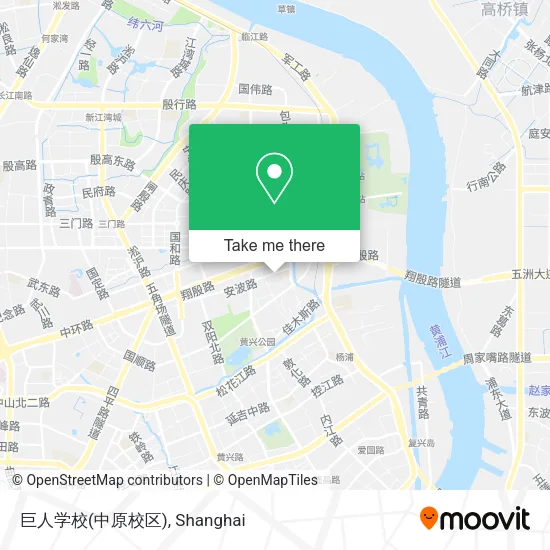 巨人学校(中原校区) map