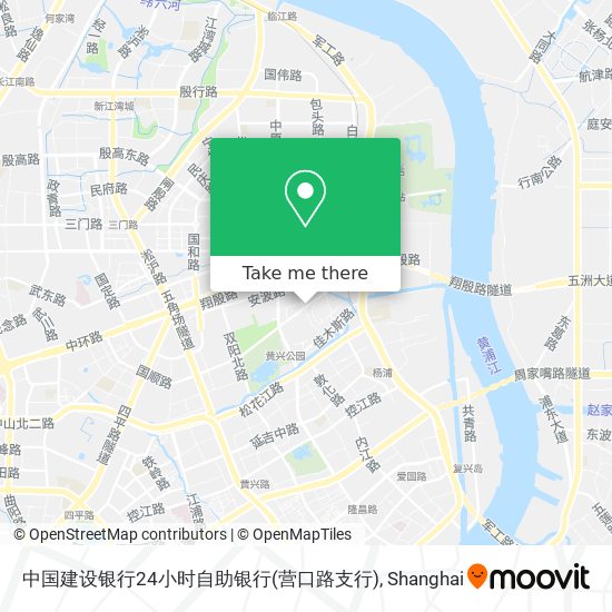 中国建设银行24小时自助银行(营口路支行) map