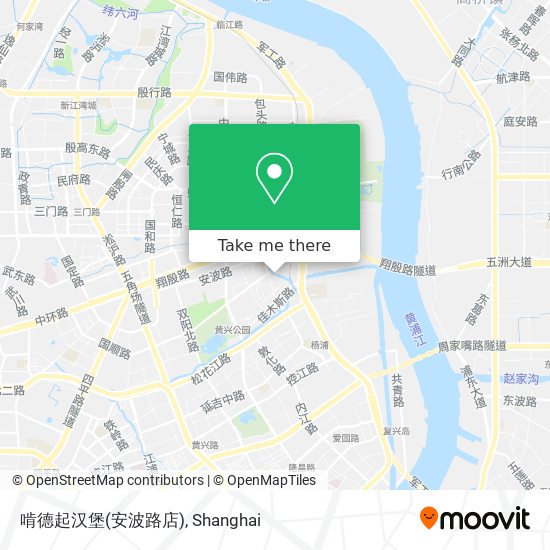 啃德起汉堡(安波路店) map