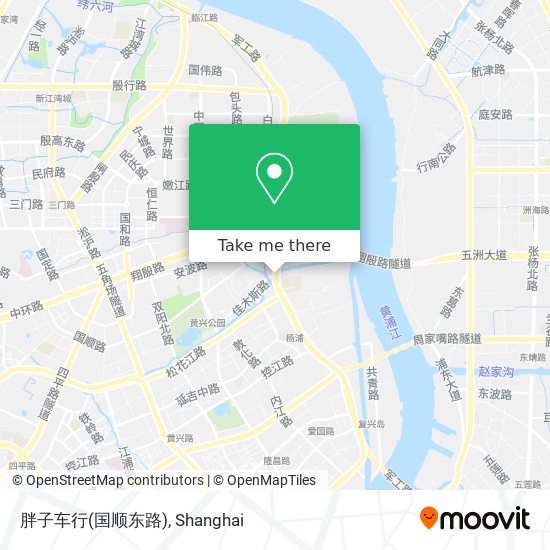 胖子车行(国顺东路) map