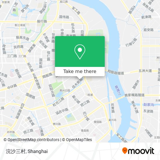 浣沙三村 map