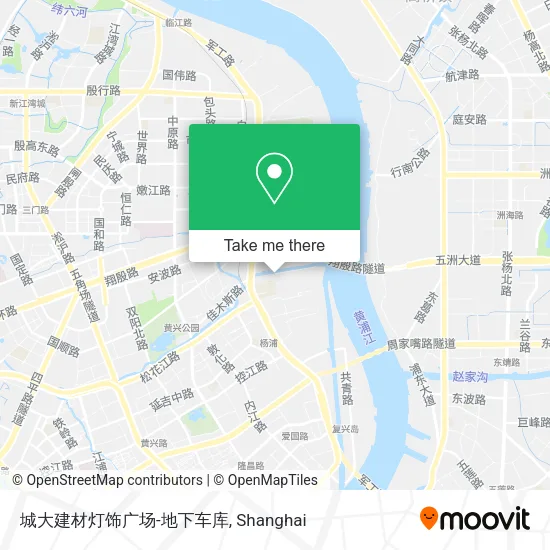 城大建材灯饰广场-地下车库 map