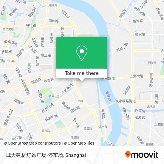 城大建材灯饰广场-停车场 map