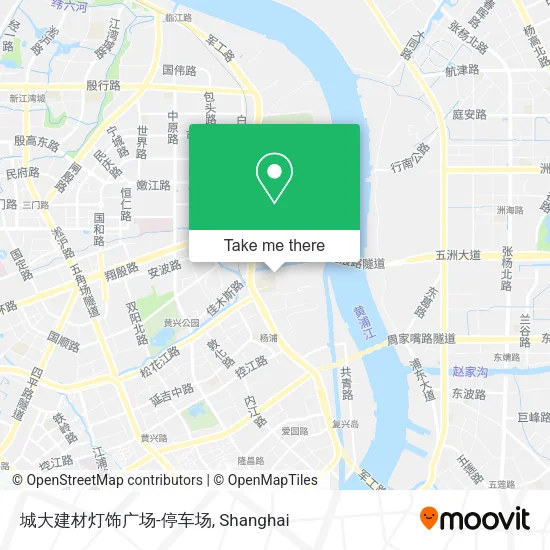 城大建材灯饰广场-停车场 map