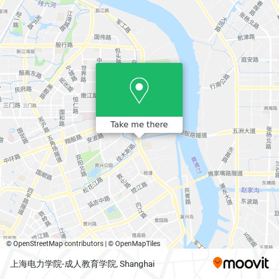 上海电力学院-成人教育学院 map