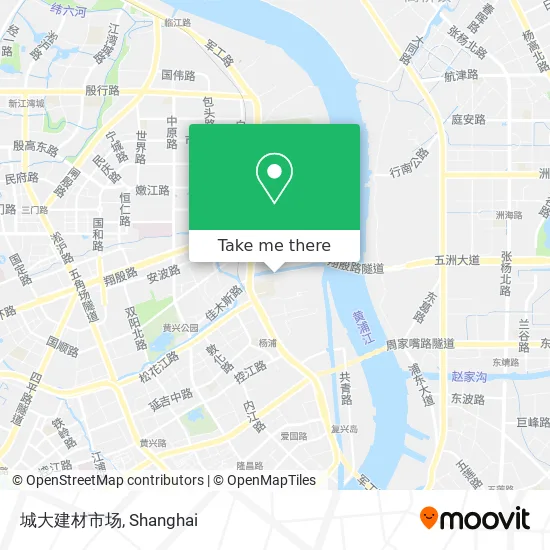 城大建材市场 map