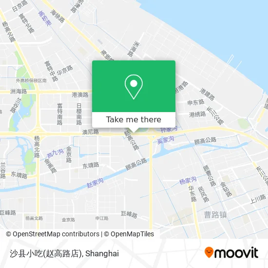 沙县小吃(赵高路店) map