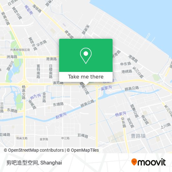 剪吧造型空间 map