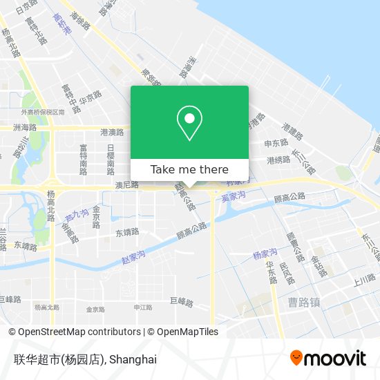 联华超市(杨园店) map