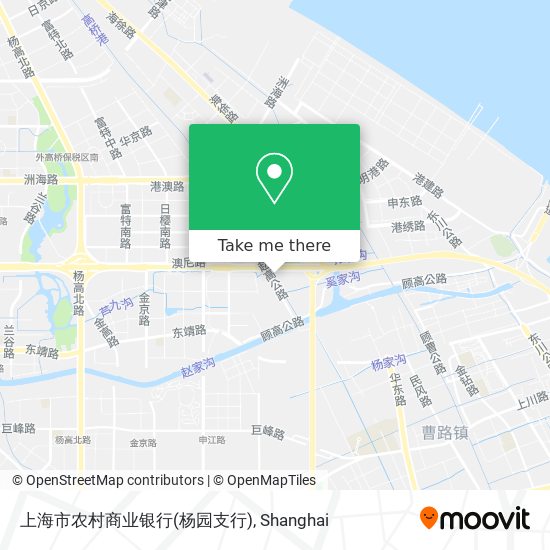 上海市农村商业银行(杨园支行) map