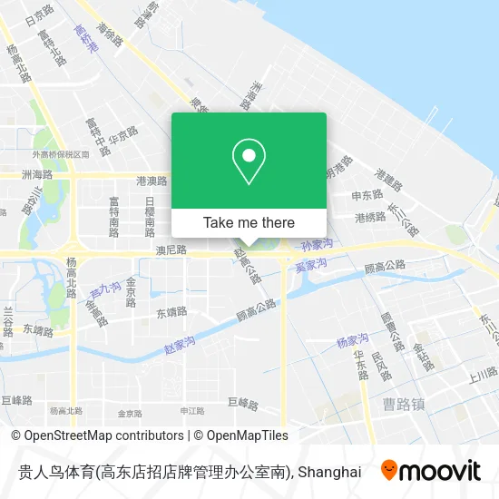 贵人鸟体育(高东店招店牌管理办公室南) map