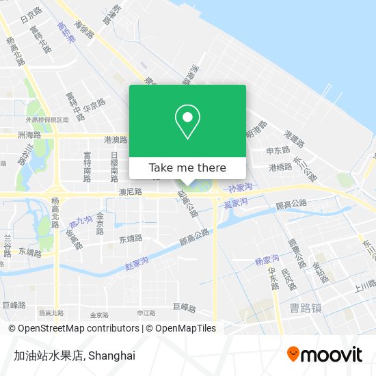 加油站水果店 map