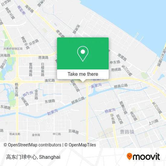 高东门球中心 map