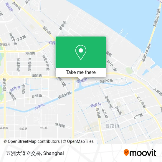 五洲大道立交桥 map