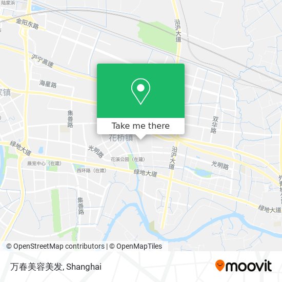 万春美容美发 map