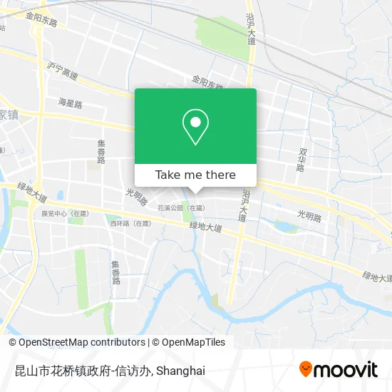 昆山市花桥镇政府-信访办 map