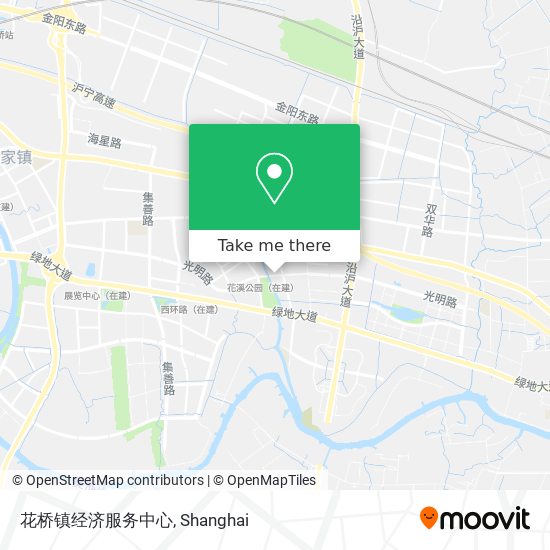 花桥镇经济服务中心 map