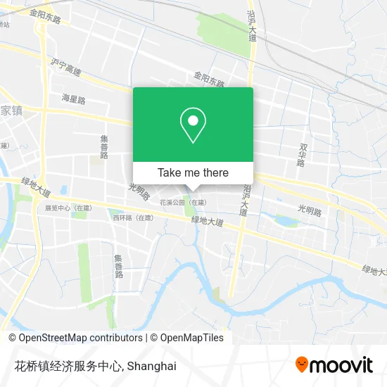 花桥镇经济服务中心 map
