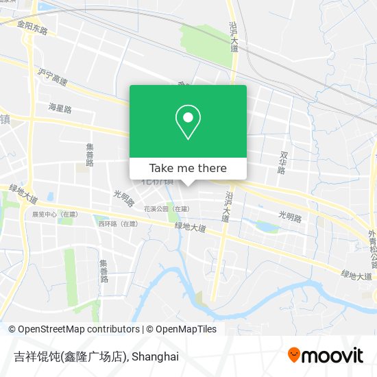 吉祥馄饨(鑫隆广场店) map