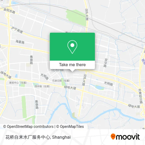 花桥自来水厂服务中心 map
