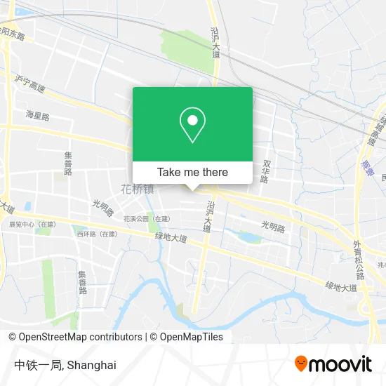 中铁一局 map