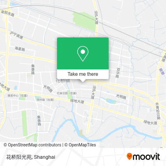 花桥阳光苑 map