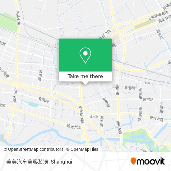 美美汽车美容装潢 map