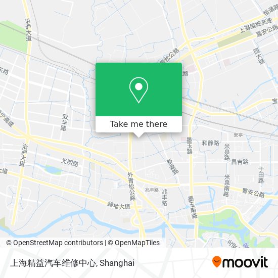 上海精益汽车维修中心 map