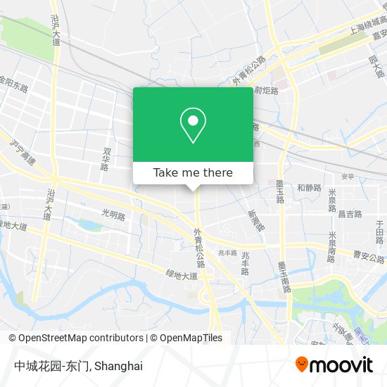 中城花园-东门 map