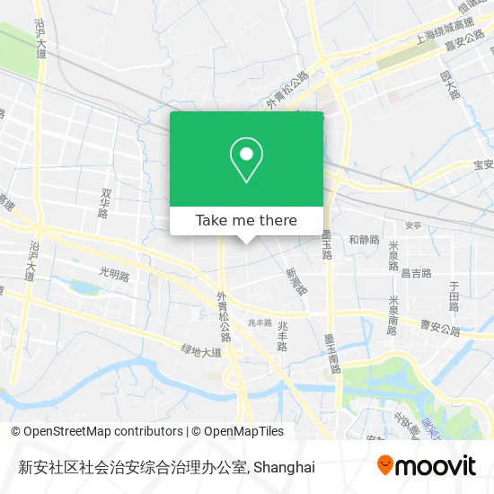 新安社区社会治安综合治理办公室 map
