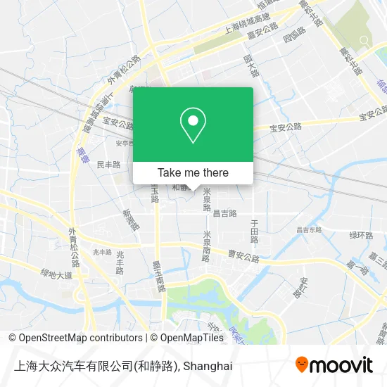 上海大众汽车有限公司(和静路) map