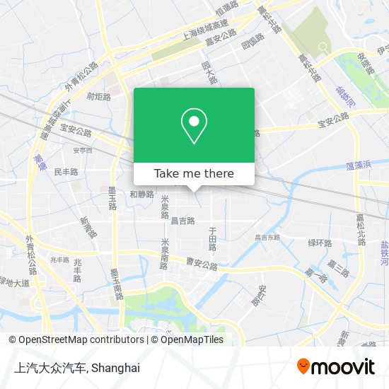 上汽大众汽车 map