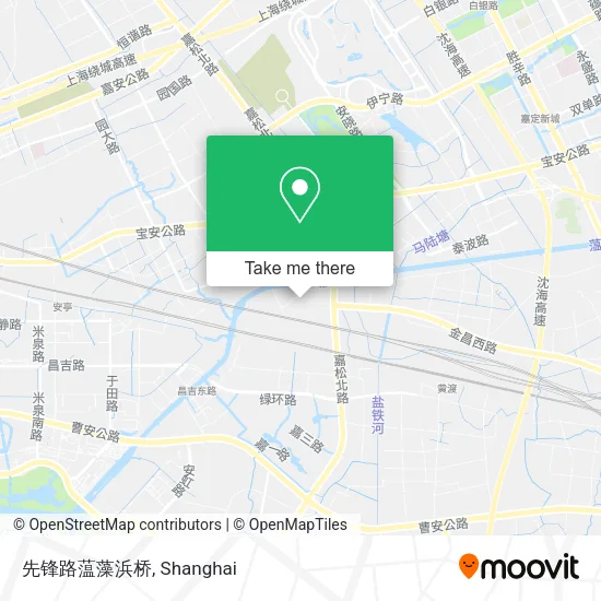 先锋路蕰藻浜桥 map