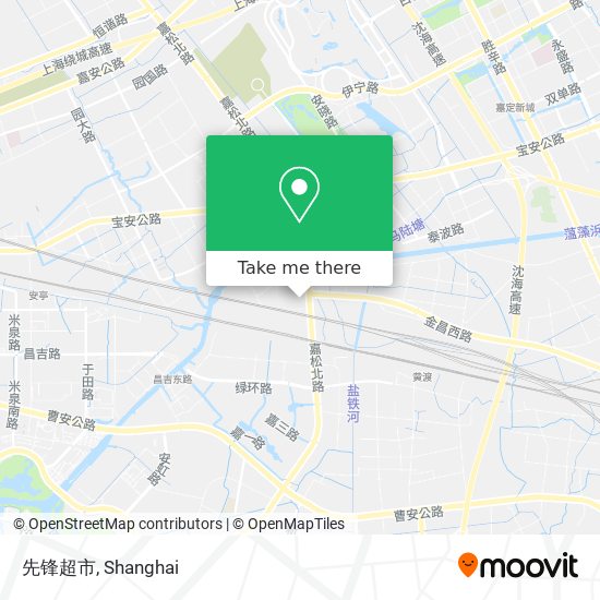 先锋超市 map