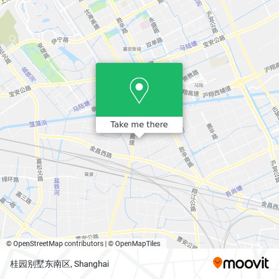桂园别墅东南区 map