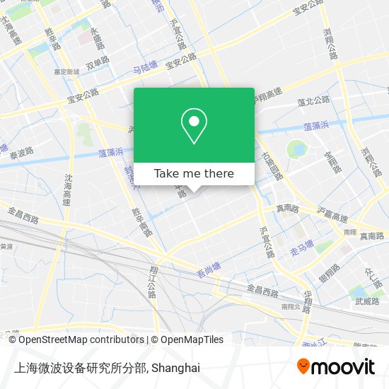 上海微波设备研究所分部 map