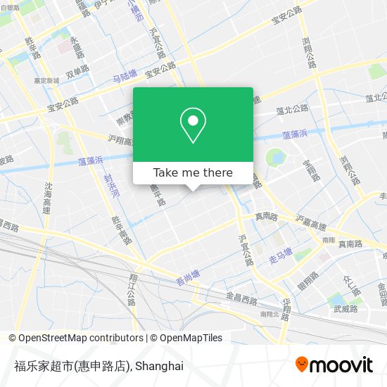 福乐家超市(惠申路店) map