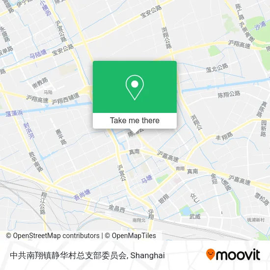 中共南翔镇静华村总支部委员会 map