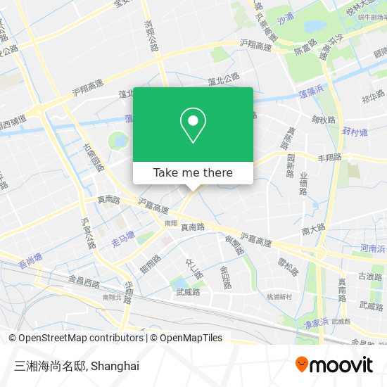 三湘海尚名邸 map