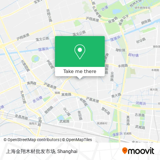 上海金翔木材批发市场 map