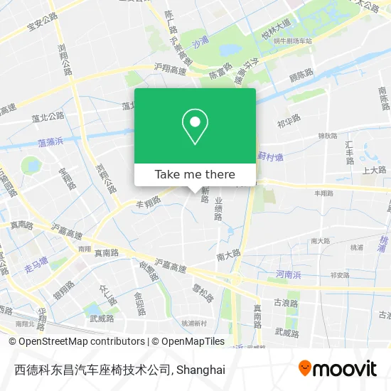 西德科东昌汽车座椅技术公司 map
