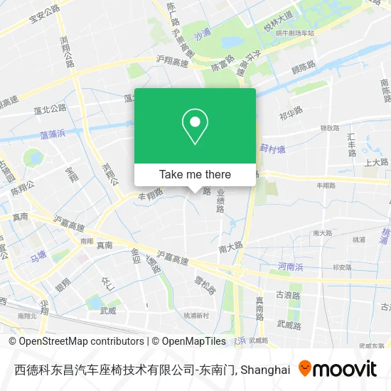 西德科东昌汽车座椅技术有限公司-东南门 map
