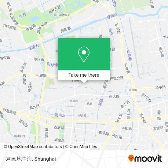 君邑地中海 map
