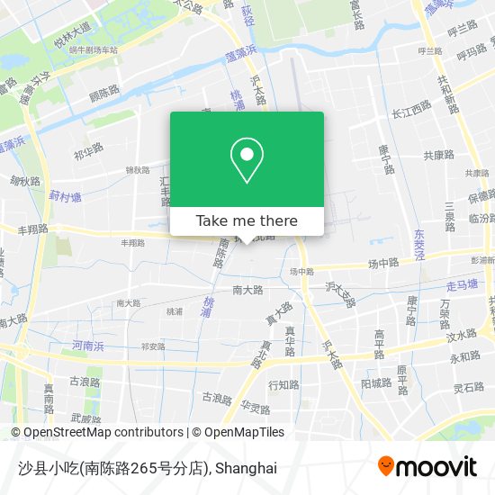 沙县小吃(南陈路265号分店) map