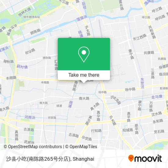 沙县小吃(南陈路265号分店) map