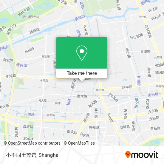 小不同土菜馆 map