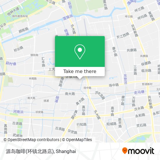 源岛咖啡(环镇北路店) map