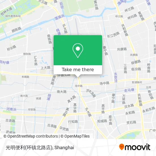 光明便利(环镇北路店) map